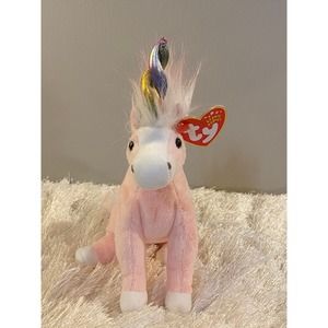 RARE Ty Beanie Baby CHARMER the UNICORN 🦄 w/ Errors -  MINT!  ❗️ 𝐒 𖬖 𝐋 ϱ ❗️